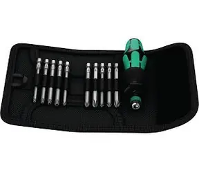 Wera Kraftform Kompakt 41 / Uchwyt ręczny + bity o długości 89 mm 