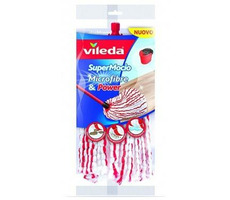 Vileda Nasadka wymienna do mopów Supermocio z mikrofibry i Power / odpowiednia do twardych podłóg