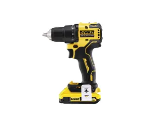 DeWalt DCD708D2T / Wiertarko-wkrętarka akumulatorowa / 18 V / 2x2,0 Ah / uchwyt 13 mm / 1650 obr./min / 65 Nm