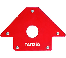 YATO Kąt magnetyczny do spawania z otworem / Udźwig 22,5 kg 