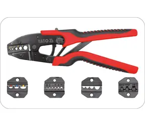 YATO Szczypce do złączy z osprzętem / Długość 260 mm / Typ złącza RG6 | RG58 | RG59 | RG62 | 0,5-10 mm2