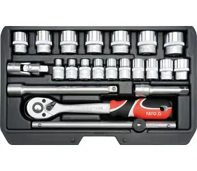 YATO YT-38561 Zestaw grzechotek Gola 3/8" (22 szt.)