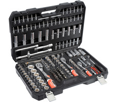 YATO YT-38931 Zestaw nasadek z grzechotką 1|4" | 3|8" | 1|2" / Bity | Gola | Allen | PH | TORX / 173 szt.