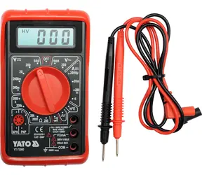 YATO Multimetr cyfrowy / napięcie DC 0,2-500V / napięcie AC 200-500V / prąd DC 0,2 mA - 5 A