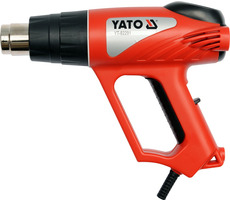 YATO YT-82291 / Opalarka z akcesoriami / 2000W / Temperatura 350-550°C / Przepływ powietrza 300-500 L-min