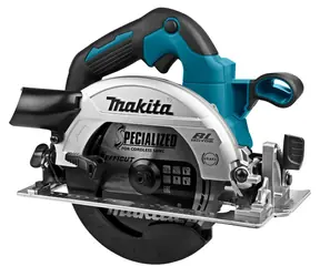 Makita DHS660ZJ / Pilarka tarczowa akumulatorowa / 18 V / Średnica 165 mm / 5000 obr./min / Głębokość cięcia 57 mm / bez akumulatora
