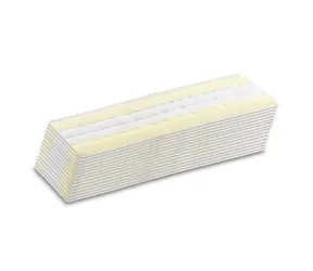 Kärcher Zestaw jednorazowych chusteczek do dyszy podłogowej EasyFix / rzep / Rozmiar 340 x 118 x 3 mm / 15 szt.