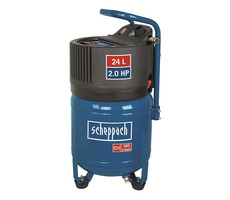 Kompresor bezolejowy Scheppach HC 24 V / 1500 W / 120-180 l-min / Ciśnienie 10 bar / 24 l