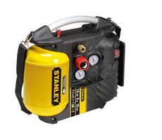 Stanley DN 200|10|5 / Kompresor bezolejowy / 1100W / 180 mb / ciśnienie 10 bar / 3400 obr/min / 5 L
