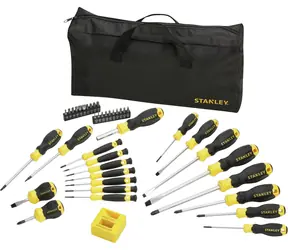 Stanley Zestaw wkrętaków i bitów (42 szt.) / Płaskie | Krzyż | TORX
