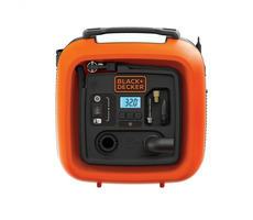Black&Decker ASI400 / Kompresor mobilny / DC12V / Max. ciśnienie 11 bar / przepływ powietrza 9,5 l-min