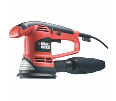 Black&Decker KA191EK / Szlifierka mimośrodowa / 480W / 125 mm / 12 000 obr./min / walizka