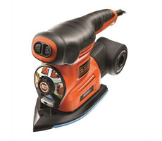 Black&Decker KA280K / Szlifierka wielofunkcyjna z osprzętem / 220W / 13 000 obr./min / 26 000 oscylacji-min / walizka
