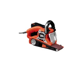 Black&Decker KA88 / Szlifierka taśmowa / 720W / powierzchnia szlifowania 75x195 mm / prędkość 250 m-min