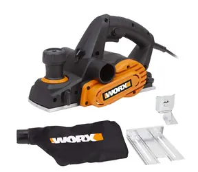 WORX WX615 / Strugarka / 750 W / Szerokość 82 mm / Głębokość cięcia: 3 mm / 17 000 obr./min