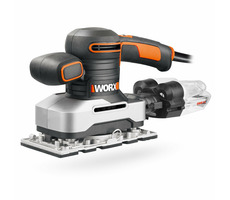 WORX WX642.1 / Szlifierka oscylacyjna / 270 W / Powierzchnia szlifowania 90x187 mm / 12 000 oscylacji-min / Oscylacja 1,6 mm