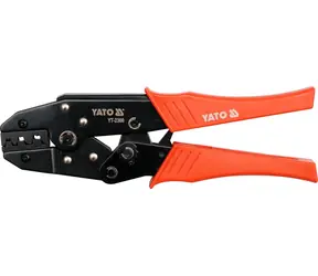 YATO YT-2300 Szczypce do złączy 220 mm / Zakres 0,5 - 6 mm / 20-18 (AWG)