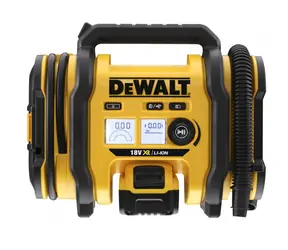 DeWalt DCC018N / Kompresor powietrza bezprzewodowy / 18 V / Ciśnienie 11 bar / Światło LED / bez akumulatora