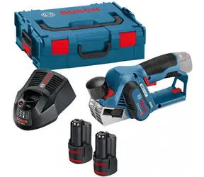 BOSCH GHO 12V-20 Professional + 2x akumulatory / Strugarka akumulatorowa / 12V / 2x akumulatory
