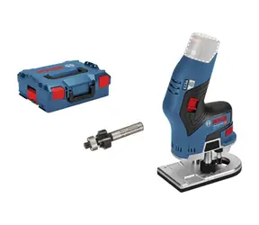 BOSCH GKF 12V-8 + pudełko / Router składany akumulatorowy / 12V / 13 000 obr/min / Mocowanie wału 6-8mm / bez akumulatora