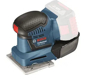 BOSCH GSS 18V-10 Professional / Akumulatorowa szlifierka oscylacyjna / 18 V / 5 Ah / 11 000-22 000 oscylacji na minutę / Oscylacja 1,6 mm