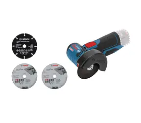 BOSCH GWS 12V-76 Professional - bez akumulatora / Szlifierka kątowa akumulatorowa / 76 mm / bez akumulatora