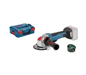 BOSCH GWX 18V -10 PSC Professional / Akumulatorowa szlifierka kątowa / X-LOCK / 125 mm / 9000 obr./min. przez min. / moduł BT / bez baterii