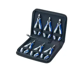 Knipex 002016P Zestaw precyzyjnych szczypiec dla elektroników 6 szt