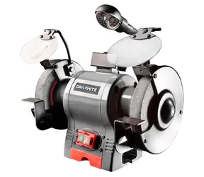 Graphite 59G383 / Szlifierka stołowa z oświetleniem / 370 W / 230 V / 2950 obr./min