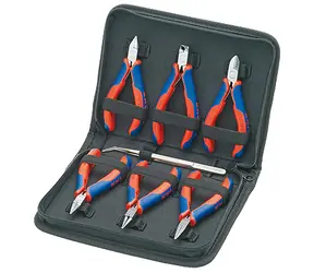 Knipex 002016 Zestaw ze szczypcami dla elektroników / 7 szt