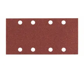 BOSCH Expert C430 2608605308 / Zestaw papierów ściernych do drewna i farby z otworami / Ziarnistość 180 / 93x186mm / 8 otworów / 10 szt.