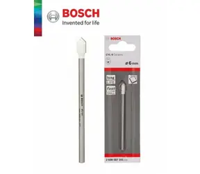 BOSCH CYL-9 Ceramic 2608587161 / Wiertło do płytek & płytek i szkła / Wymiary 6 x 80 mm