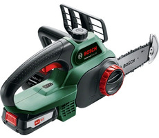 BOSCH UniversalChain 18 - 1x 2,5 Ah / Piła łańcuchowa akumulatorowa / 18 V / 2,5 Ah / długość prowadnicy 20 cm