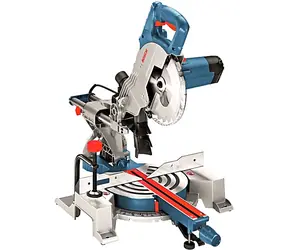 BOSCH GCM 800 SJ Professional / Piła ukosowa z prowadnicą / 1400W / Średnica 216 mm / 5500 obr./min / Głębokość cięcia 70x270 mm
