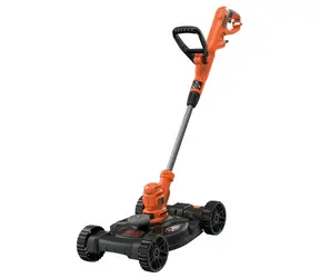 Black&Decker BESTA530CM / Kosiarka sznurkowa 3 w 1 z podwoziem CM100 / 550W / szerokość koszenia 30 cm / sznurek 1,6 mm x 6 m