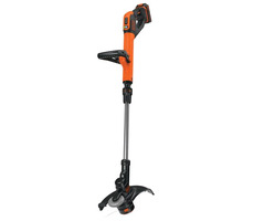 Black&Decker STC1820PC / Kosiarka akumulatorowa sznurkowa / 18V / 2.0Ah / szerokość cięcia 28 cm / sznurek 1,6 mm x 9 m