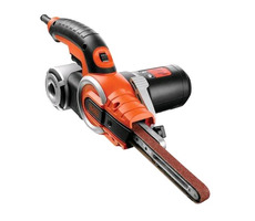 Black&Decker KA902EK / Szlifierka taśmowa / 400W / 900-11600 obr/min / Powierzchnia szlifowania 13x451 mm