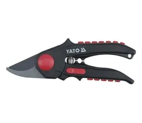 YATO YT-8811 / Nożyce ogrodowe / długość 185 mm / max średnica cięcia 15 mm