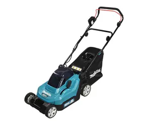 Makita DLM382Z / Kosiarka akumulatorowa / 2x18V / do 560 m2 / szerokość 38 cm / kosz 40 l / bez akumulatora