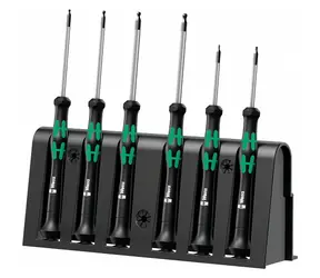 Wera 2052|6 Zestaw wkrętaków do zastosowań w elektronice + stojak