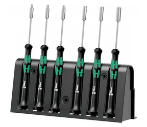 Wera 2069|6 Zestaw wkrętaków do zastosowań w elektronice + stojak