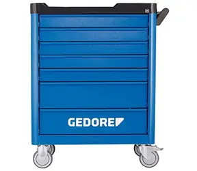 Gedore WSL-M-TS-172 - Wózek narzędziowy / 6 szuflad / 625x903x510 mm