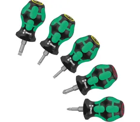 Wera Stubby Set 1 Zestaw uchwytów do bitów i wkrętaków