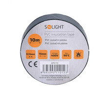 Taśma izolacyjna Solight AP01C 15mm x 0,13mm x 10m czarna