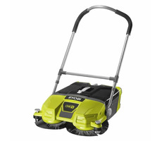 Ryobi R18SW3-0 / Zamiatarka / szerokość robocza: 530 mm / 140 obr./min. na minutę / pojemnik: 17 L 