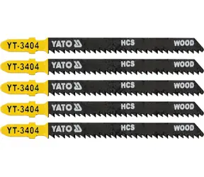 YATO YT-3404 / Brzeszczot do piły szablastej do drewna / 100 mm / TPI10 / 5 szt