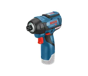 BOSCH GDR 12V-110 / Klucz udarowy akumulatorowy / 12V / 1|4" sześciokąt / 2600 obr./min / 3100 uderzeń/min / 110 Nm / bez akumulatora