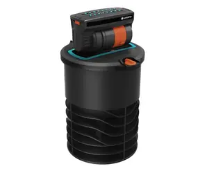 Gardena 08223-20 Zraszacz czteropowierzchniowy wysuwany OS 140 / Powierzchnia nawadniana max 140 m2 / Zasięg 2 m - 15 m