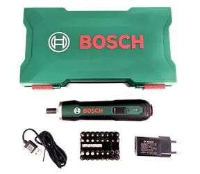 BOSCH PushDrive / Wkrętarka akumulatorowa / 3,6 V / 1,5 Ah / Li ION / 360 obr./min