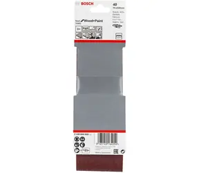 BOSCH X440 Best for Wood and Paint 2608606069 / Taśma szlifierska / Ziarnistość 40 / 75x533 mm / 3 szt.
